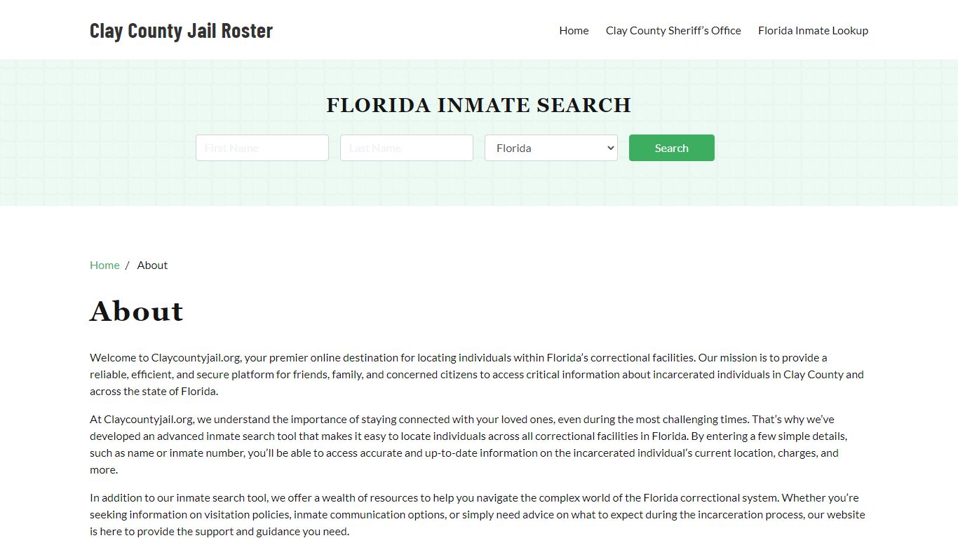 Florida Inmate Search