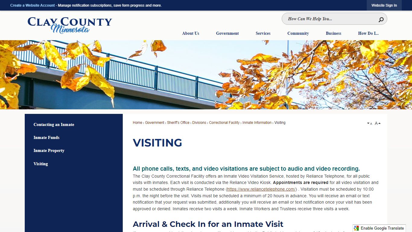 Visiting | Clay County, MN - Official Website